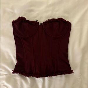 Edikted Strapless Corset NWT